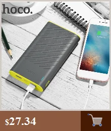 HOCO power Bank 20000mah портативный 18650 power bank Мобильный телефон power bank 20000 mAh быстрая зарядка внешний аккумулятор