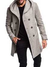 ZOGAA Autumn Winter Men Hooded Overcoat Men Wool Warm Casual Long Trench Coats Male Hooded Solid Long Trench Coats 2019 HOT SALE ZOGAA Autumn Winter Men Hooded Overcoat Men Wool Warm Casual Long Trench Coats Male Hooded Solid Long Trench Coats 2019 HOT SALE