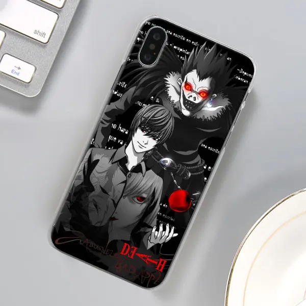 Death Note чехол для телефона для Apple iPhone X XR 7 8 Plus 6 6s Plus XS MAX 11 Pro Max SE чехол для телефона Coque - Цвет: 04