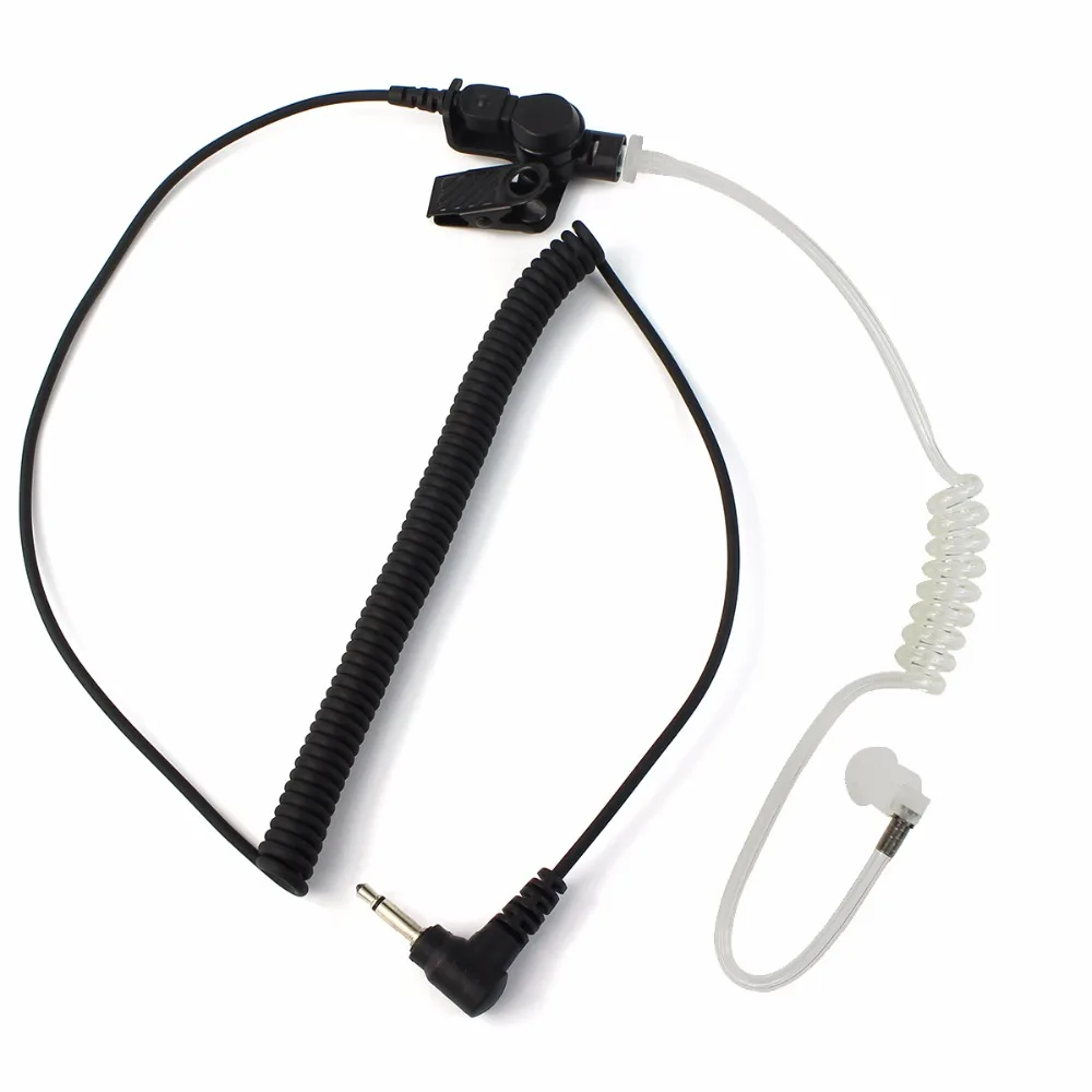 Retevis 3 5mm Audio Plug Listen Receiver Only Surveillance Air tube Earpiece for Motorola Walkie Talkie 2
