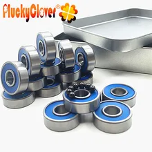 Долгий срок службы ABEC-9 Si3n4/GCR15 роликовый керамический шариковый подшипник 608rs для спиннингов, игрушечный подшипник гироскопа с синим уплотнением крышки скутера