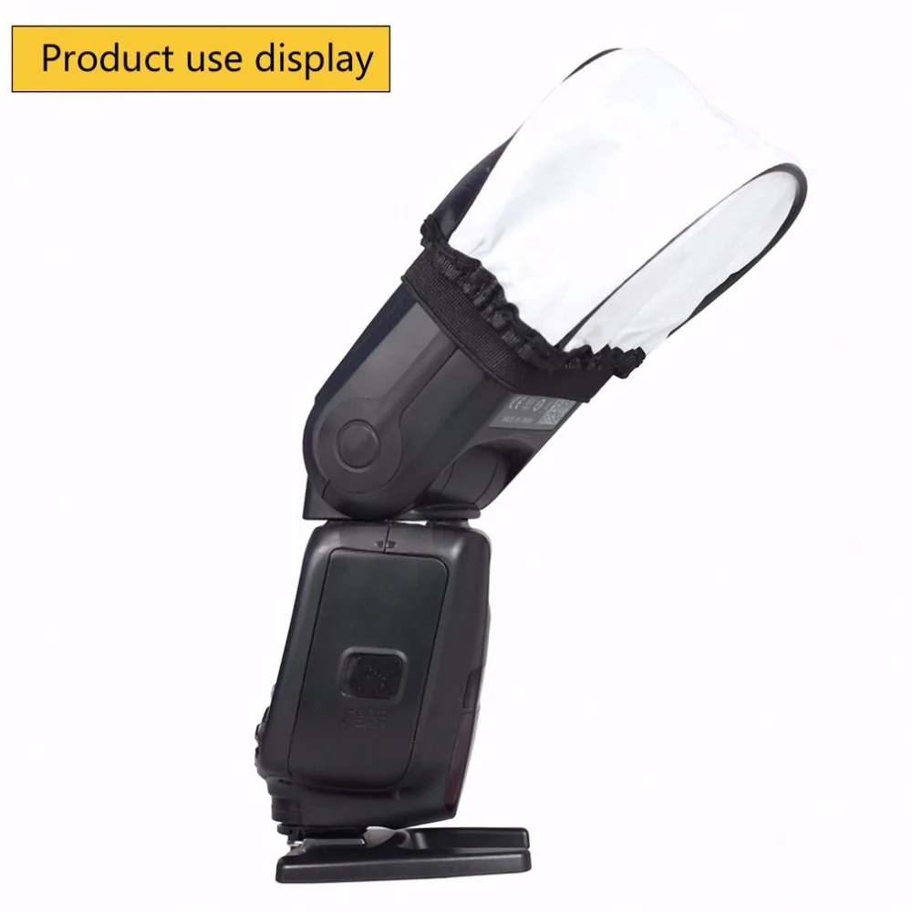 Difusor de Flash para Canon Speedlite Flash 380EX Metz 54 Nikon SB-24 etc.