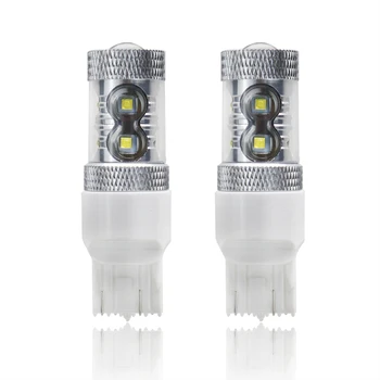 

2PCS T20 7440 7443 W21W WY21W LED Canbus Car Bulb 1156 P21W 1157 BAY15D Auto Reverse Back Fog Light Daytime Running Light DRL
