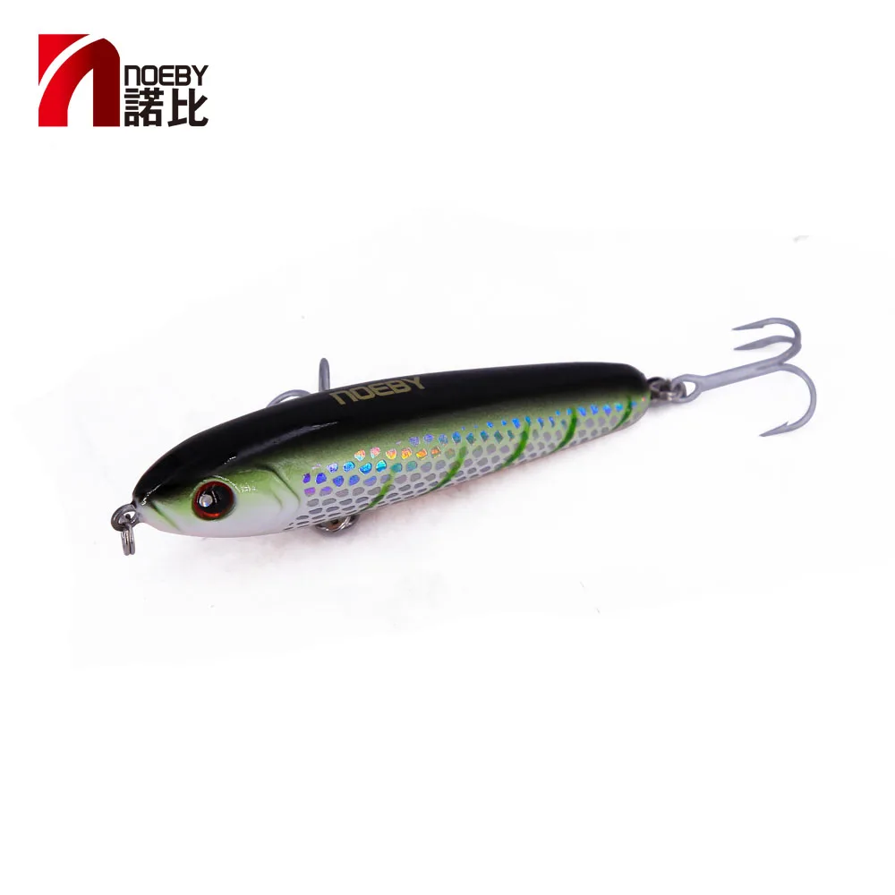 

NOEBY pencil hard bait fishing lure 75mm 28g Sinking 0.5-1.8m Leurre Dur Peche Souple Shad with France VMC hook