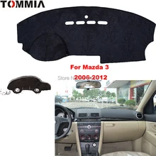 TOMMIA приборной панели крышки тире коврик для автомобиля от Солнца Анти-УФ покрытие для приборной панели коврик для приборной панели автомобиля для Mazda 3 2006-2012