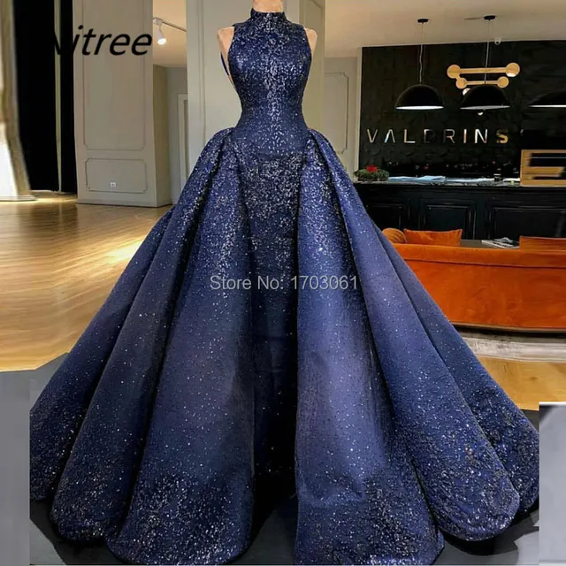 Navy Ball Dresses