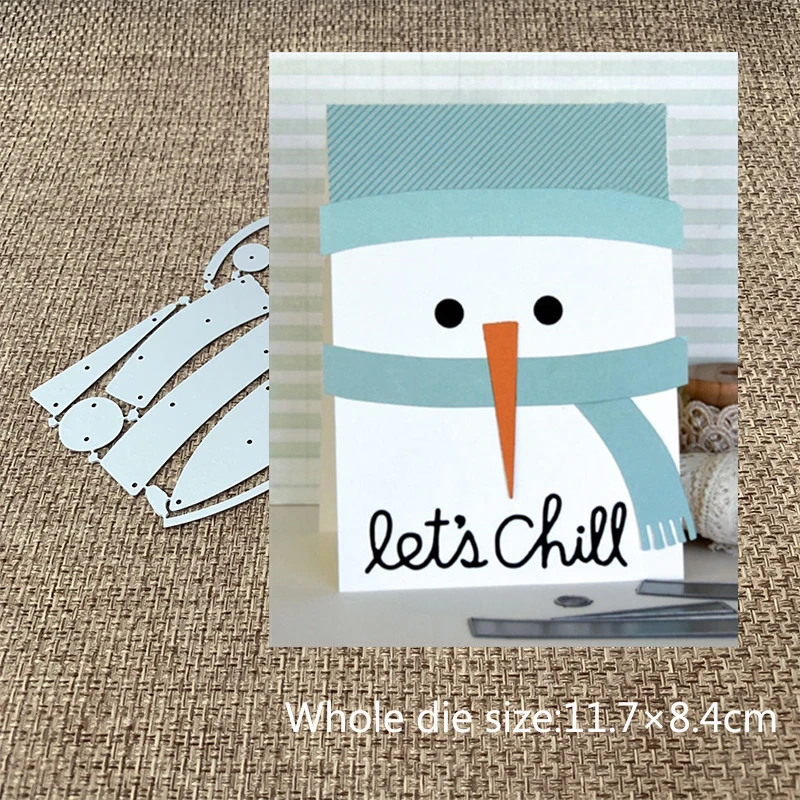 

New Design Craft Metal Cutting Dies Cute different shapes snowman Scrapbooking Album DIY Paper Card Craft Embossing Die Cuts