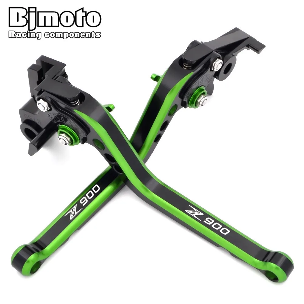 Bjmoto мотоциклетные двойной цвет регулируемый Длинный рычаг мотоцикл тормоза