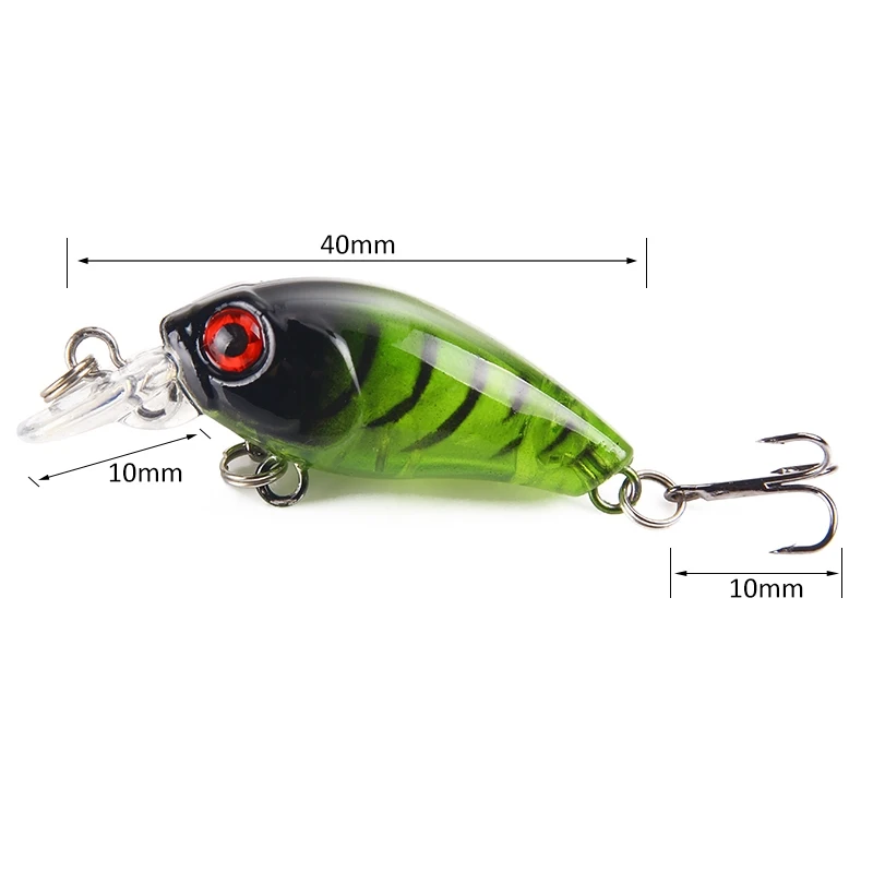 SEAPESCA البسيطة طعم بلاستيكي 40 مللي متر 3.5g طعوم صيد سمك البلمة إيسكا الاصطناعي الصلب Wobblers نابض بالحياة Crankbait اليابان الأسماك JK24