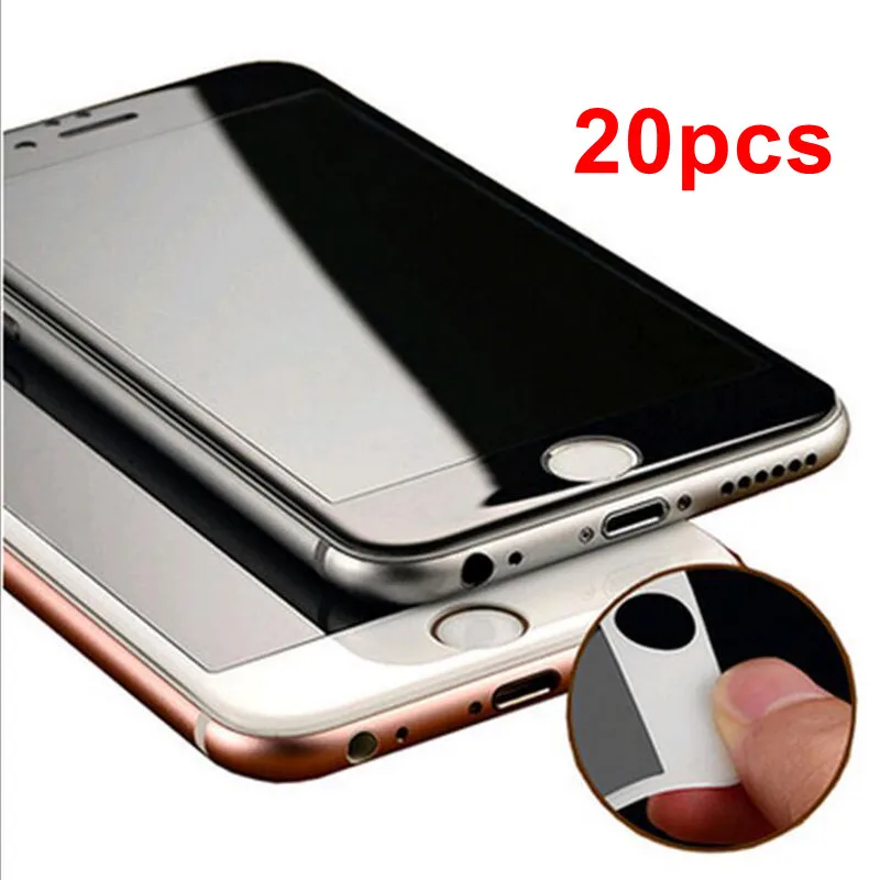 20pcs ROBOBEAR 3D Curved Soft Edge Full Cover Screen Protector Tempered Glass For iPhone 7 plus Protective Film retail box | Мобильные