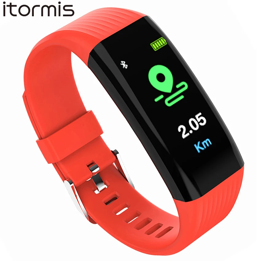 

Smart Wristband Color Screen Smart Bracelet Pedometer Heart Rate Blood Pressure Sleep Monitor Fitness Tracker Smart Band
