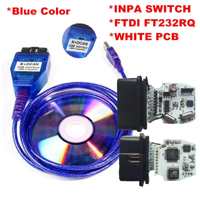 Высококачественный переключатель Ediabas для BMW K DCAN USB интерфейс FTDI FT232RL/FT232RQ чип 20