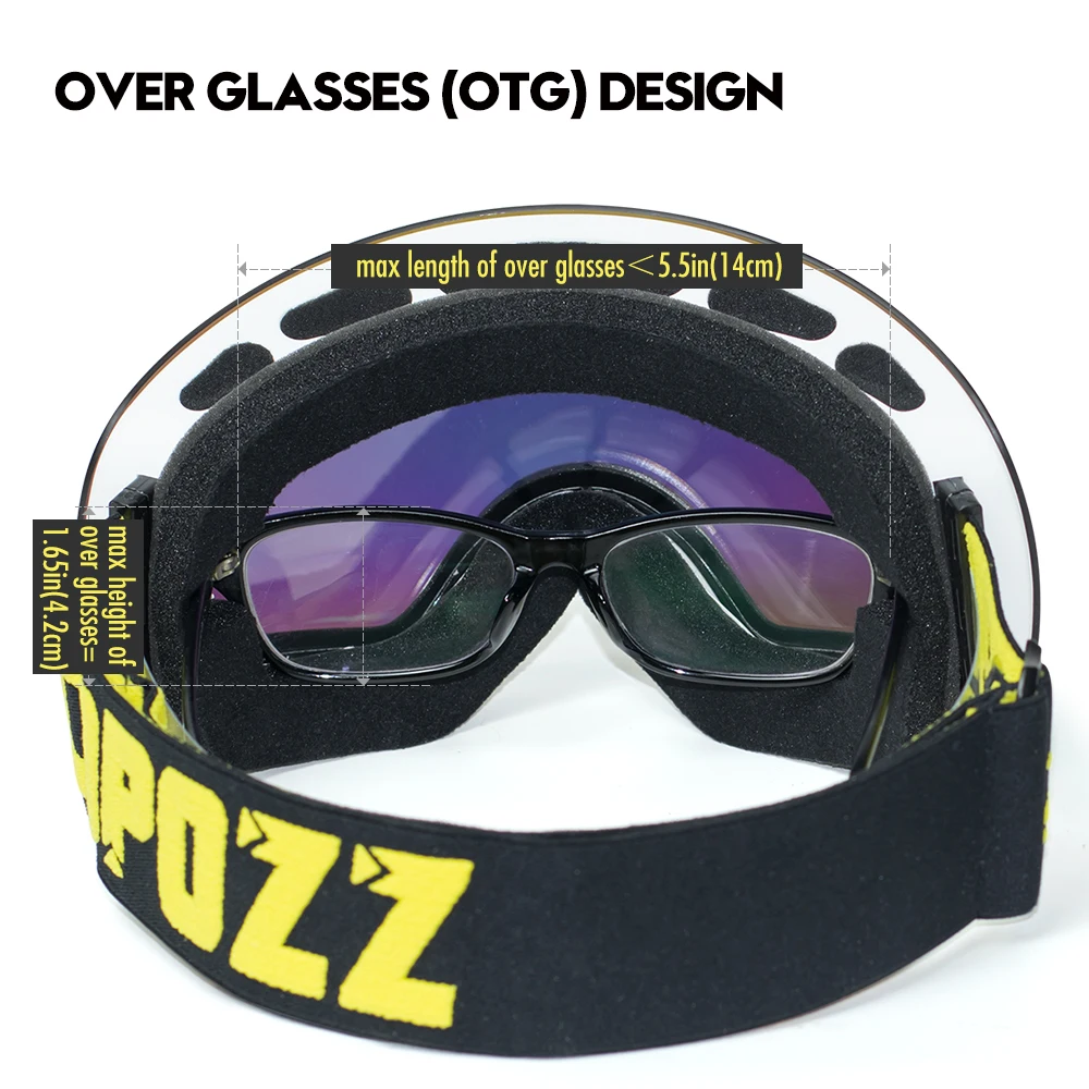 Men Women Ski Goggles Frameless Outdoor Sport Skiing Glasses Big Face Snowmobile UV Anti-Fog Snow Sunglasses Snowboard Eyewear Men Women Ski Goggles Frameless Outdoor Sport Skiing Glasses Big Face Snowmobile UV Anti-Fog Snow Sunglasses Snowboard Eyewear