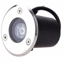 RGB светодиодный подземный светильник 3 Вт DC 12 В AC 220 В IP67 наружный садовый точечный ландшафтный светильник, дорожка, погребенный двор, напольный светильник, точечный светильник