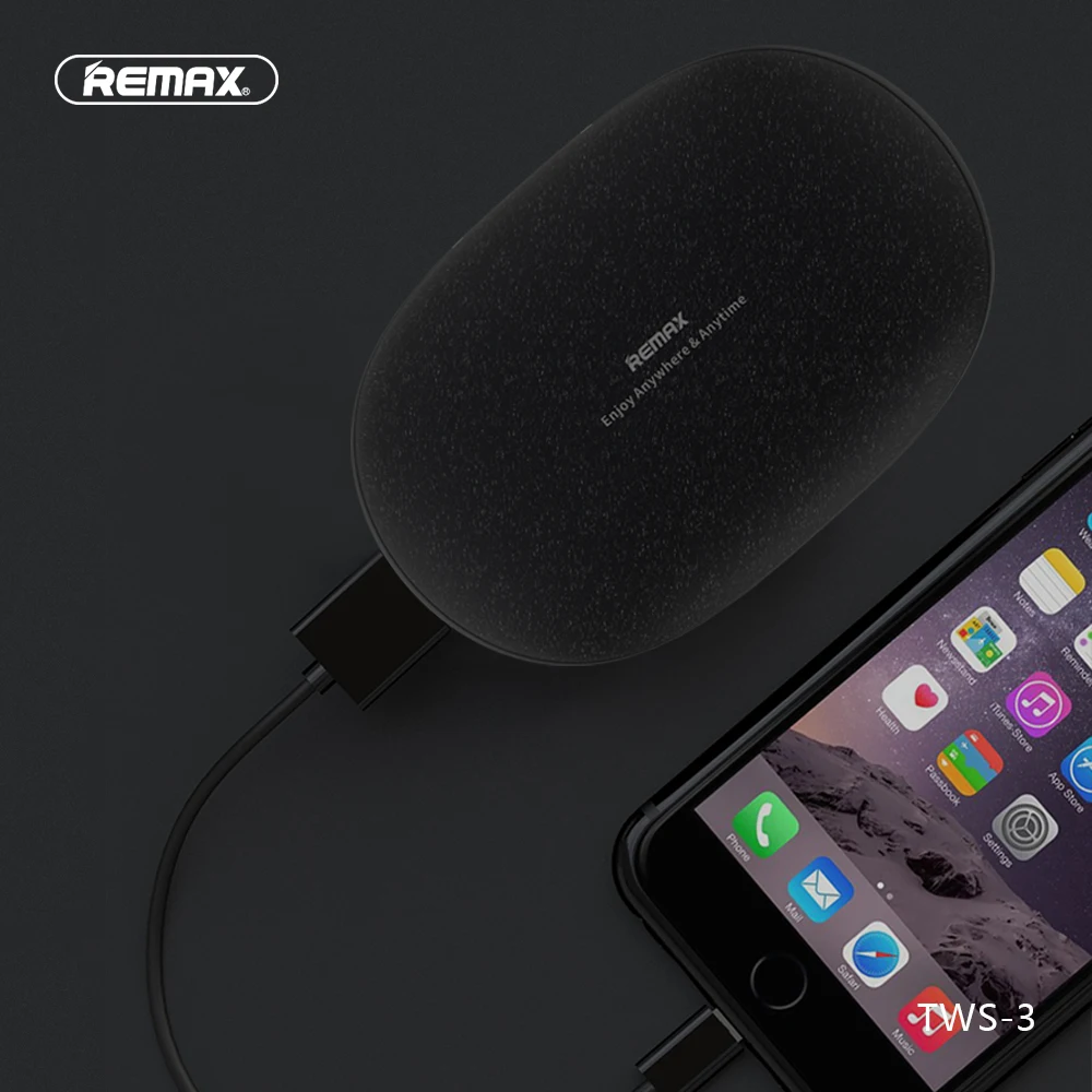 Беспроводная гарнитура Remax TWS 3 Bluetooth наушники вкладыши Twins с зарядным боксом
