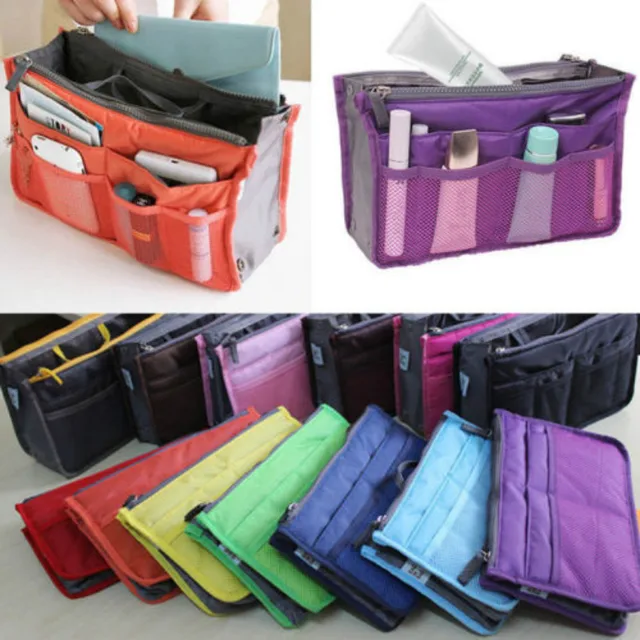 Us Stock Women Organizer Handbag Travel Insert Liner Purse Organiser Us Stock Women Organizer Handbag Travel Insert Liner Purse Organiser Pouch Bag