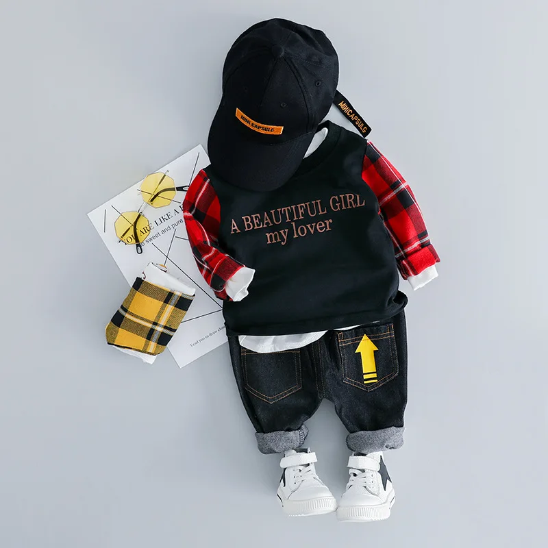 korean toddler baby clothing set for kids clothes boys clothes sets