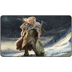 Волшебный коврик для игр: LOVISA COLDEYES MIND VS. Игровой коврик MIGHT art playmats 60 см x 35 см (24 "x 14") Размер