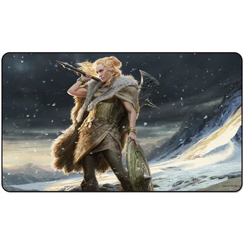 

Magic trading Board game Playmat: LOVISA COLDEYES MIND VS. MIGHT art playmats Board Game Mat 60cm x 35cm (24" x 14") Size