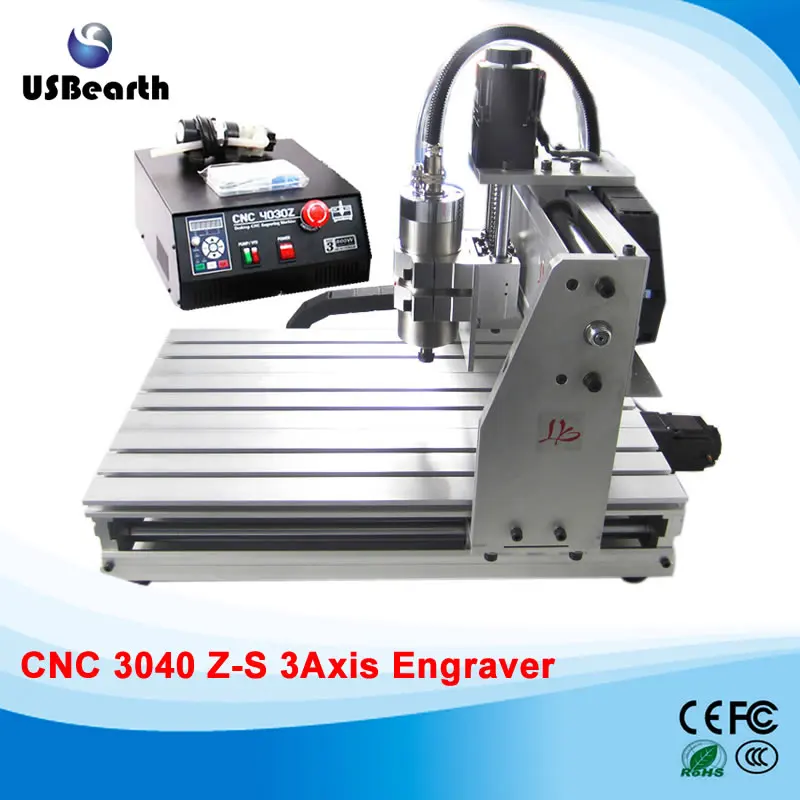 CNC3040Z 800W CNC machine Engraving machine+20 pcs tool bits Tungsten Rotary File/Burr + 3 pcs collet, free tax to EU