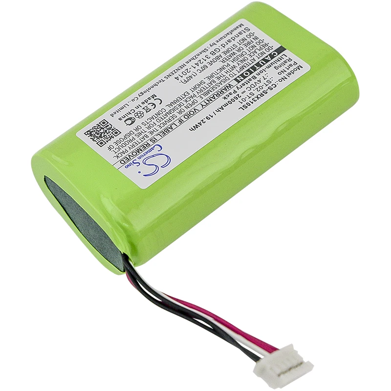 Cameron Sino Battery для Sony SRS X3 XB2 XB20Speaker Li Ion 2600mAh(P/N ST 01)|Цифровые аккумуляторы| |