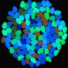 100 шт темные садовые камни, светящиеся камни, камни, дорожки, садовая дорожка, патио, лужайка, декор для сада, двора, светящиеся камни, аквариум A3072