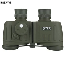HESAYM 8X30 бинокль телескоп и компас Telescopio Binoculo свет Проблеск ночного видения Водонепроницаемый туманоустойчивый азот наполнение