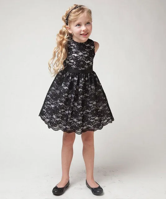 Plus Size Children Summer Clothing Causal Kid New Hallow Out Lace