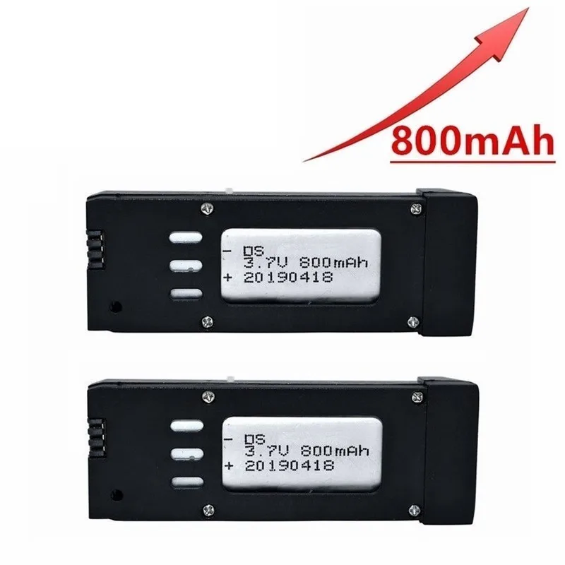 Обновленная версия 3 7 V 800mAh Lipo батарея для E58 S168 JY019 RC Drone Quadcopter запасные части v
