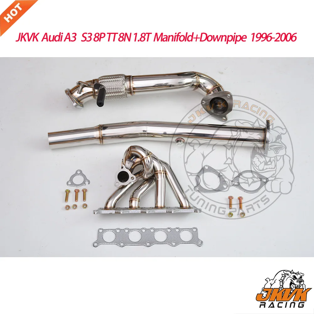 

JKVK RACING A3 S3 8P TT 8N 1.8T Manifold+Downpipe 1996-2006
