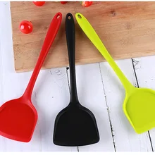 Силиконовая кухонная утварь Лопата термостойкая Нетоксичная без запаха скребок сковорода торт кухонный инструмент HG11987 HG12182-HG12183
