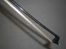 2 PCs Cello Bow 4/4 Blue Wire Inlay Carbon Fiber Cello bow with white horse hair
