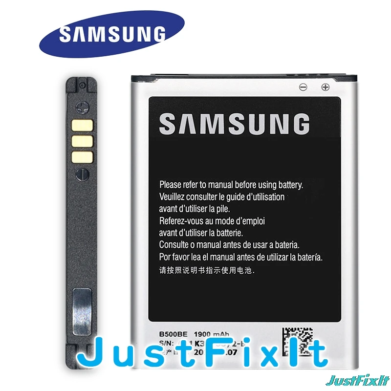 Original Replacement Battery B500BE For Samsung GALAXY S4 Mini I9190 I9192 I9195 I9198 Genuine Phone 1900mAh | Мобильные телефоны и