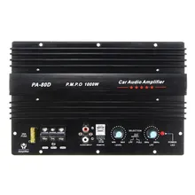 2017 NOUVELLE Arrivée 12 V 1000 W Mono Audio De Voiture Amplificateur de Puissance Puissant Basse Subwoofers Amp PA-80D