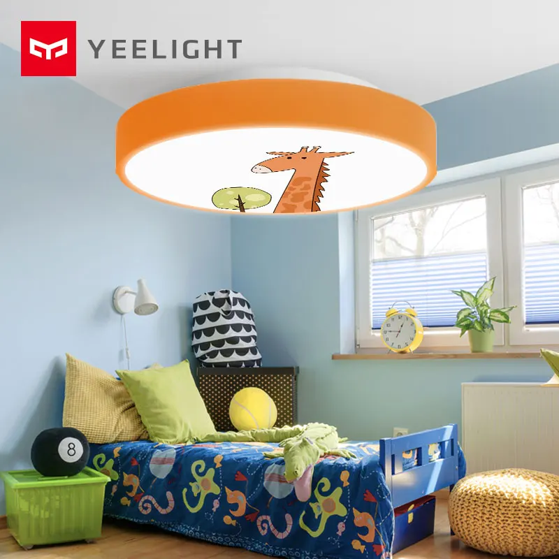 

Original Xiaomi Yeelight Smart LED Ceiling Lamp Cartoon Ceiling Lights For Kids Remote Control Mijia APP WiFi/Bluetooth Connect