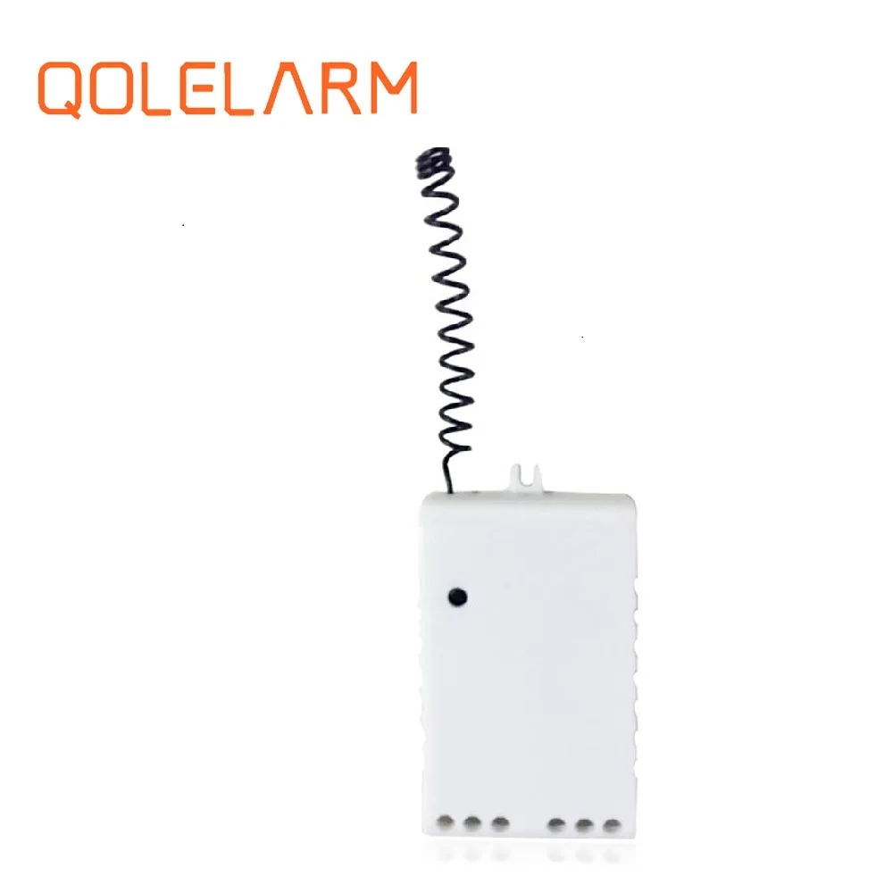 

QOLELARM 1pc/lot free ship 433 mhz Wireless smart socket home appliance control smart home automation for wi-fi gsm alarm system