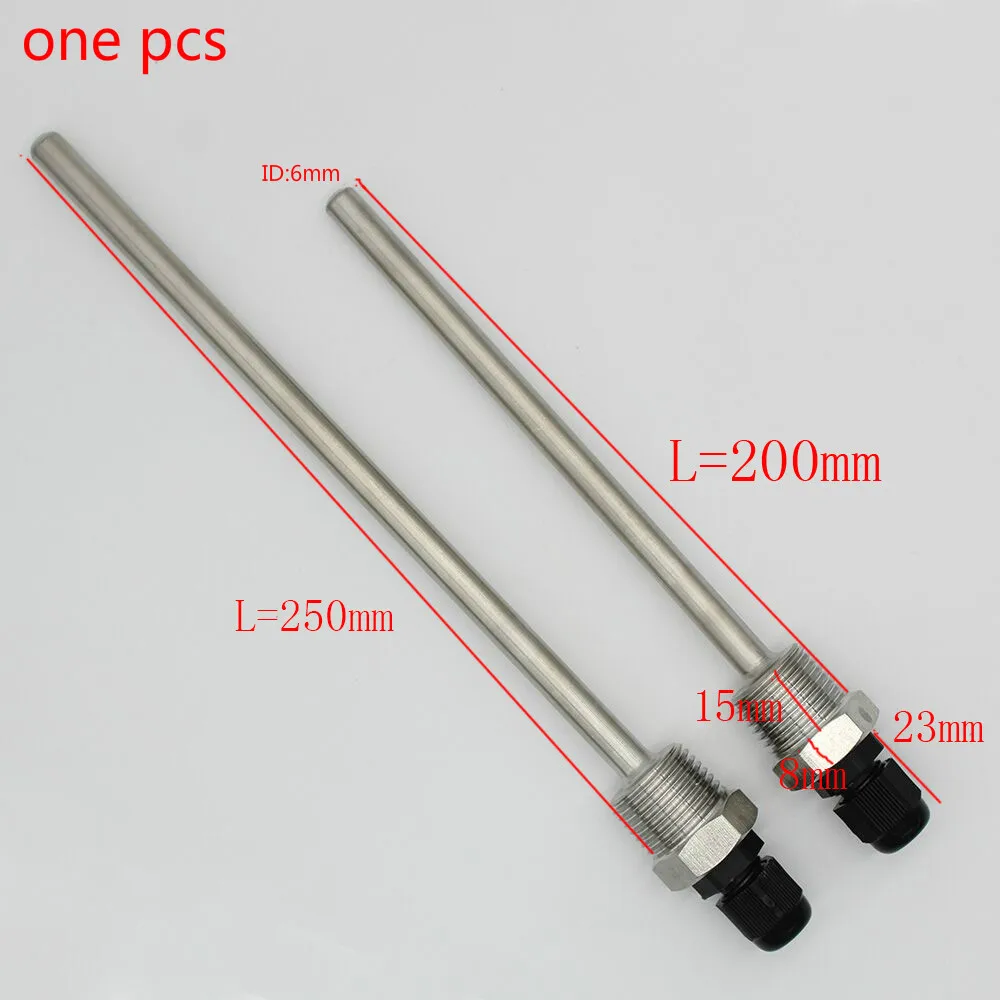 1/2 inch ds18b20 waterproof temperature sensors with weldless