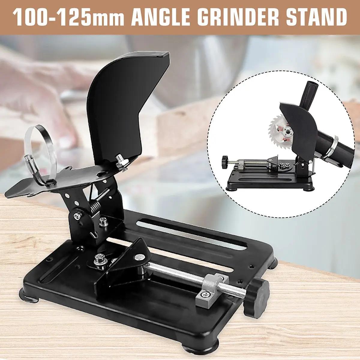 

Polisher Stand Angle Grinder Stand Aluminum bracket lightweight support Holder for 100 115 125mm angle grinder cutting