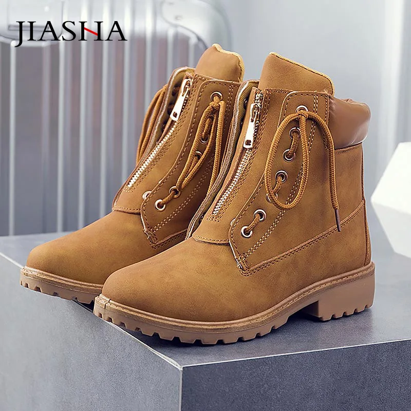 

Hiking boots women 2018 winter plus fur warm female sneakers non slip martin high cut snow boots for hiking women shoes winter