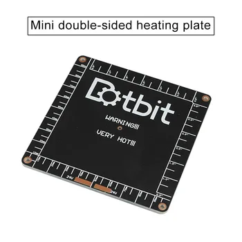 

100*100*2mm Mini Aluminium Heatbed Plate Hot Bed for 3D Printer GDeals