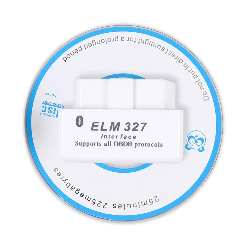 Мини ELM327 Bluetooth ELM 327 Автомобильная диагностика obd-ii инструмент OBD2 код читателя сканер для Android elm327 Горячая распродажа