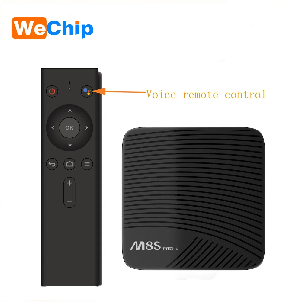 

M8S PRO L Amlogic S912 3G 32G Octa core Google Voice Control Android TV Box Support 2.4G+5G WiFi Bluetooth 4.1 PK H96 PRO TV Box