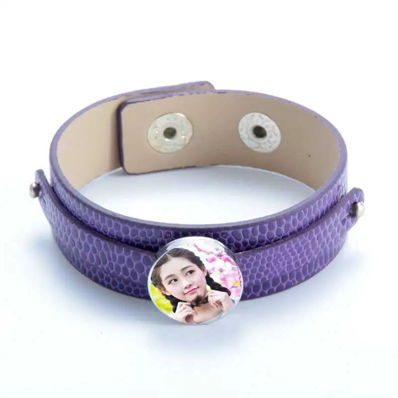 

Браслет из искусственной кожи для сублимации, женские браслеты, ювелирные изделия для термопечати, пустые нестандартные расходные материалы diy