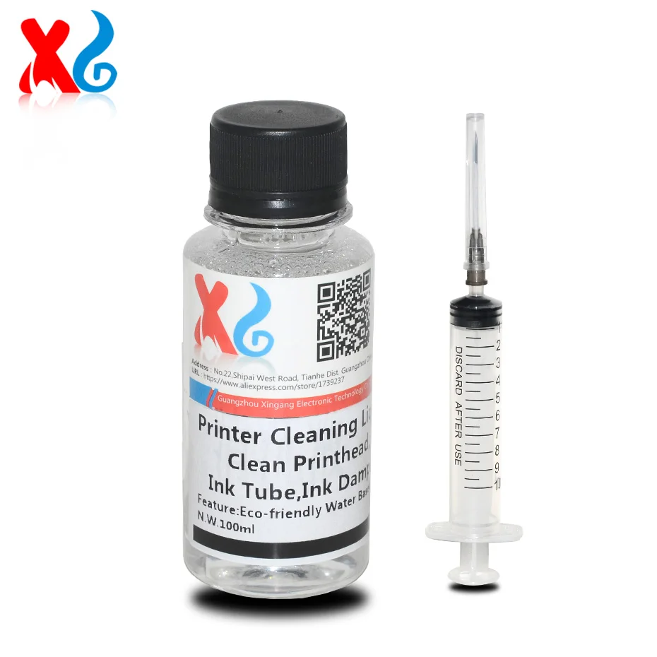 Buy 1 Set 100ml Cleaning Liquid Replacement For HP for