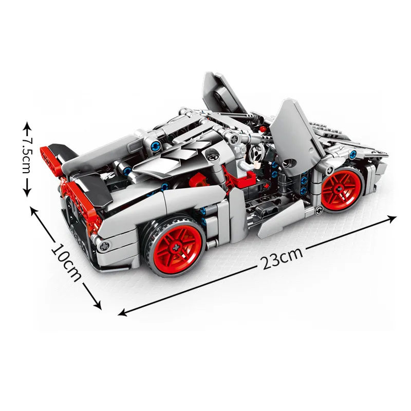 SEMBO Super Racers Lamborghinies Veneno, модель суперкара, наборы строительных блоков, кирпичи, игрушки для детей, подарок