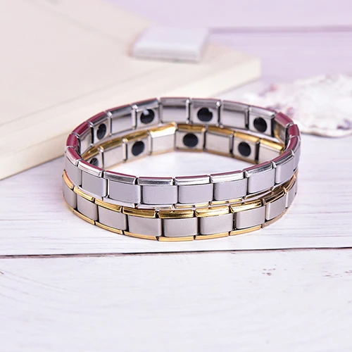

Men's Bracelet Bracelets Energy Germanium Magnetic Tourmaline Bracelet Health Care Jewelry For Women Bracelets Bangles Slimming