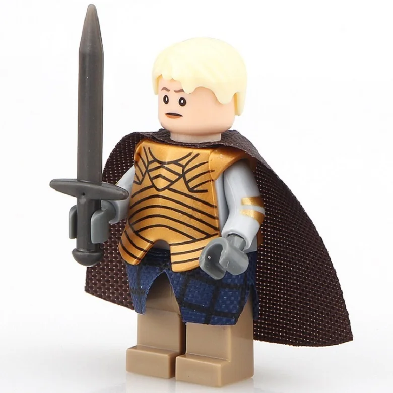 

Super Heroes Brienne Oftarth Khal Drogo Game of Thrones Dolls Ice and Fire Series Building Blocks Bricks Toys For Children PG934