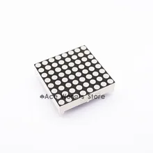 10 шт./лот) 8*8 точек 1.9 мм красного цвета светодиоды матричный Дисплей, ряд общий анод