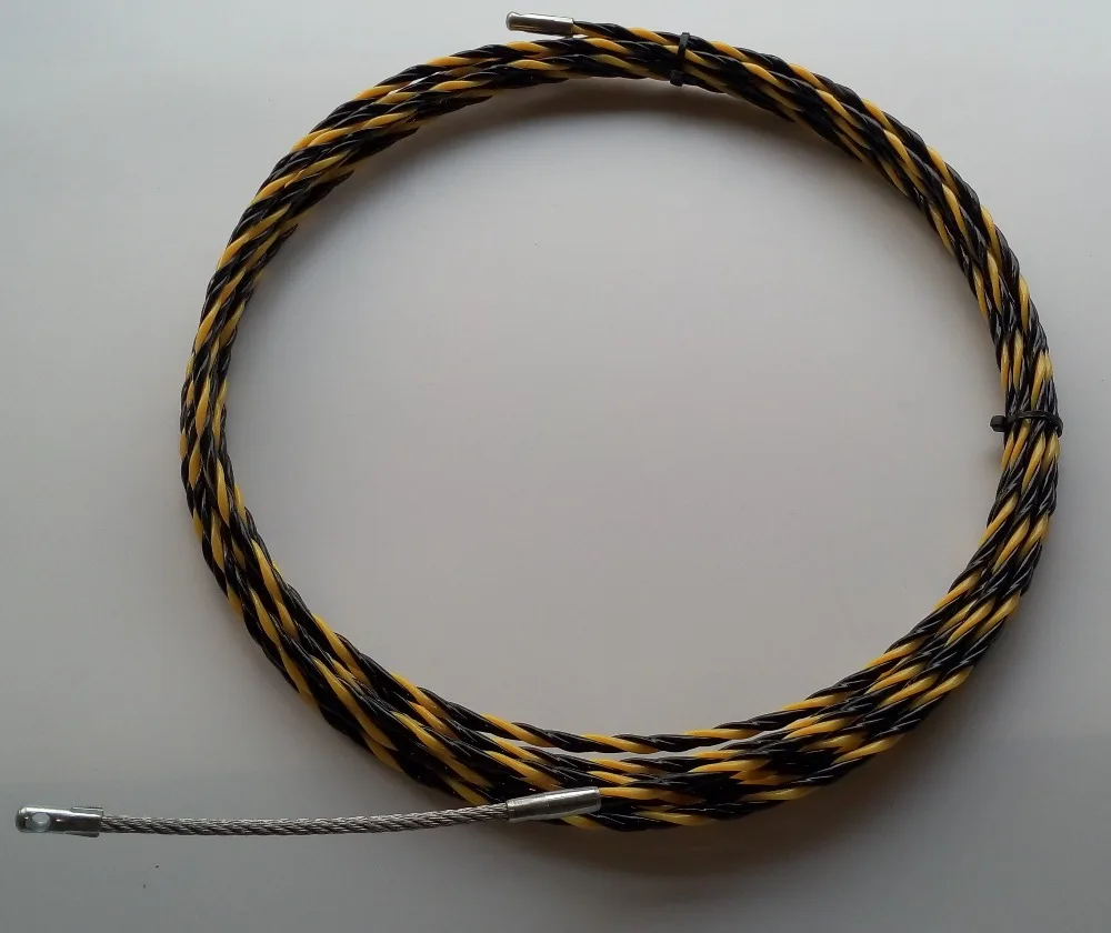 

4.5mm 30M nylon Cable puller,fish tape,duct rodder,snake rod,push pull rod