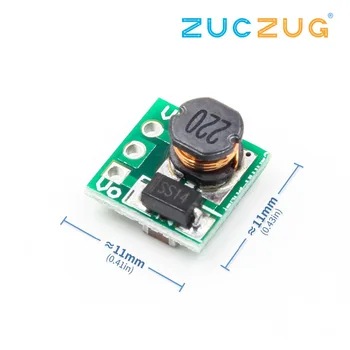 

0.9-5V To 5V DC-DC Step-Up Power Module Voltage Boost Converter Board 1.5V 1.8V 2.5V 3V 3.3V 3.7V 4.2V To 5V Green